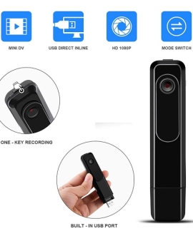 USB Mini Body Camera HD 1080P