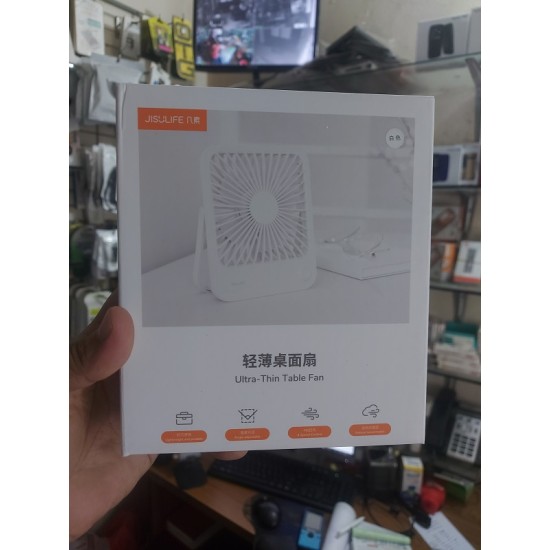 jisulife FA26 Utlra Thin Table Fan 4500mAh Battery