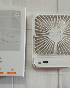 jisulife FA26 Utlra Thin Table Fan 4500mAh Battery