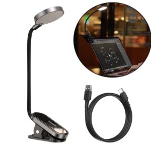 BASEUS DGRAD-0G Comfort Reading Mini Clip Lamp Table Light BASEUS DGRAD-0G Comfort Reading Mini Clip Lamp Table Light