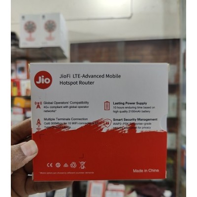 Jio MF800 4G Wifi Pocket Router 2100mAh Battery