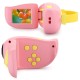 X25 Kids Handy Video Camera Take Video And Picture - pink