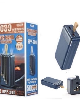 Remax RPP 200 50000mAh Power Bank 22.5W Fast Charging