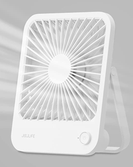 jisulife FA26 Utlra Thin Table Fan 4500mAh Battery