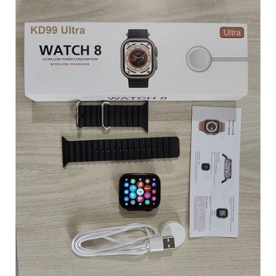 KD99 Ultra Smartwatch 1.99 Inch Wireless Charging