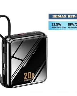 Remax RPP-51 Power Bank 20000mAh 22.5W Cable