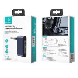 USAMS SJ519 Car Bluetooth Audio Receiver Aux 3.5mm