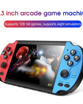 X1 Game Player 10000 Games 4.3 inch 8G LCD Screen 8G Game Console
