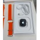 A2858 Ultra Smartwatch 8 With A.pple Logo Dual Strip - Orange