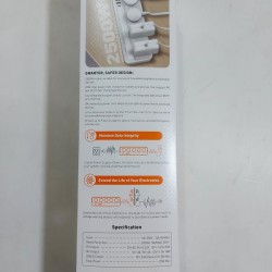 LDNIO SC5415 5 Socket 20W PD QC3.0 4 USB Power Strip