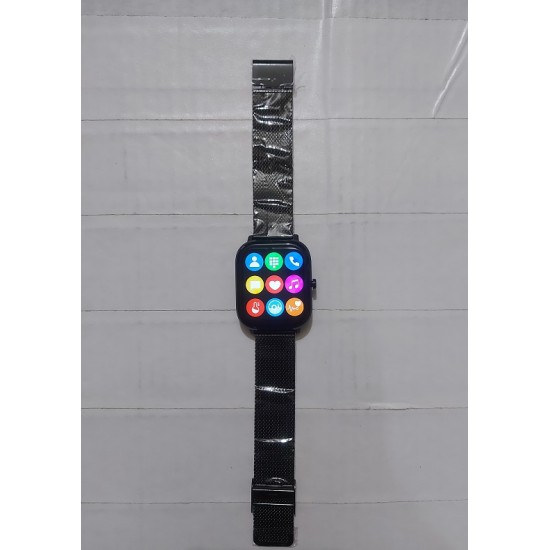 Colmi P8 Pro Plus Smart watch Full Display Waterproof Bluetooth Smartwatch - Black