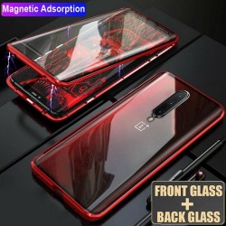 Oneplus 9R Magnetic Absorption Case Metal Frame