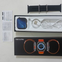 T900 Ultra Smartwatch 1.99 Inch Waterproof Wireless Charging Series 8 - Black