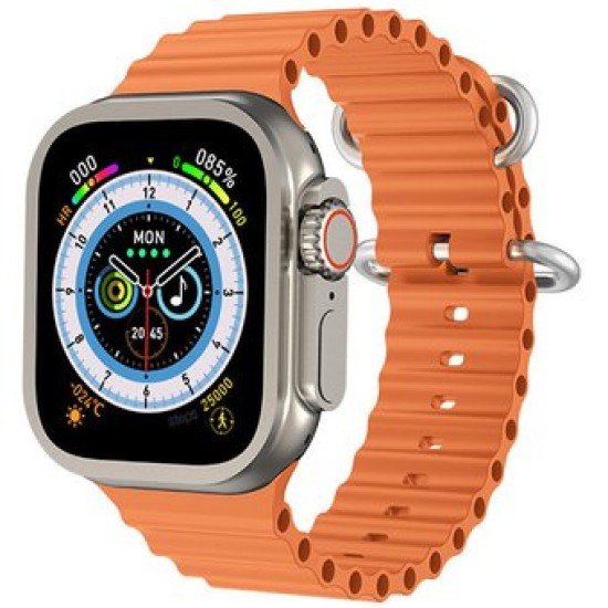 T900 Ultra Smartwatch 1.99 Inch Waterproof Wireless Charging Series 8 - Orange