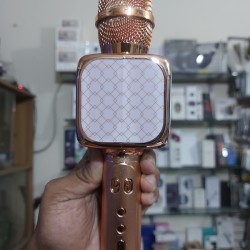 Y69 Bluetooth Karaoke Microphone - Rose Gold 