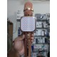 Y69 Bluetooth Karaoke Microphone - Rose Gold 