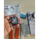 Watch 8 Ultra Smartwatch Wireless Charging With TWS Headphone - Orange