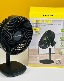 Awei F23 Mini Portable Fan 4 Speeds 4000mAh