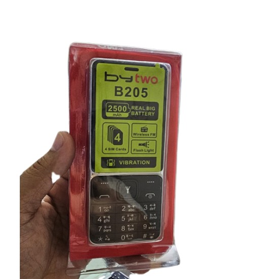 Bytwo B205 4 Sim Phone With Warranty