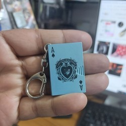 Card Gas Lighter Keyring