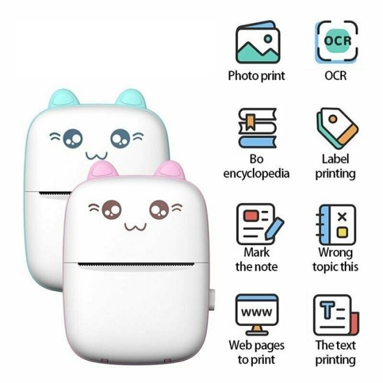 Mini Bluetooth instant Photo Printer