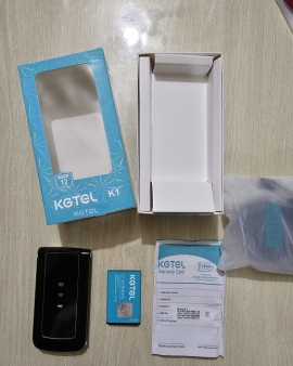 Kgtel K1 Slim Folding Phone With Warranty