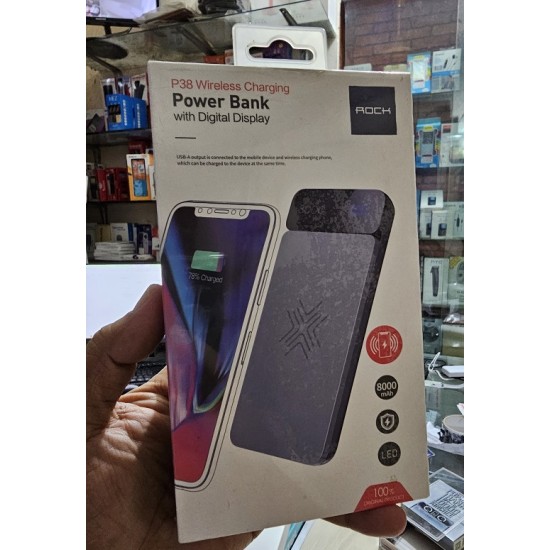 ROCK P38 Wireless Power Bank 8000mAh