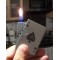 Card Gas Lighter Keyring