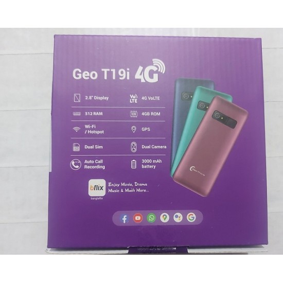 Geo T19i 4G Feature Phone Wifi 