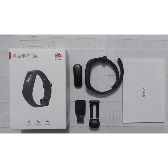 Huawei Band 3e Waterproof Smart Band Fitness Tracker - Black