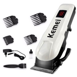 Kemei KM-809A Hair Clipper Trimmer Electric Rechargeable