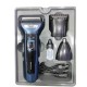 Kemei Km-6330 Double Battery 600mAh 3 in 1 Hair Clipper Grooming Kit Trimmer