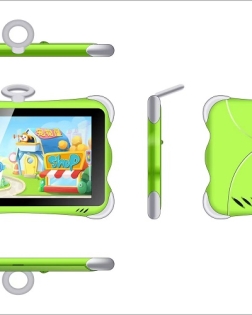 Kidiby V3 kids Tablet Pc Dual Sim 7 inch Display Wifi 4G with 3D Sunglass