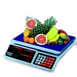 King Digital Weight Scale 45kg Rechargeable 