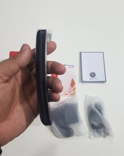 Kingstar Style 1 Mobile Phone Dual Sim Carve Body - Black
