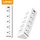 LDNIO 10 Outlet Sockets 6 USB Ports PD & QC3.0 Power Extension 30W