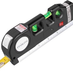 Laser Level Measurement Laser measure Line 8ft Laser Measurement Tape Ruler Adjusted Standard and Metric Rulers