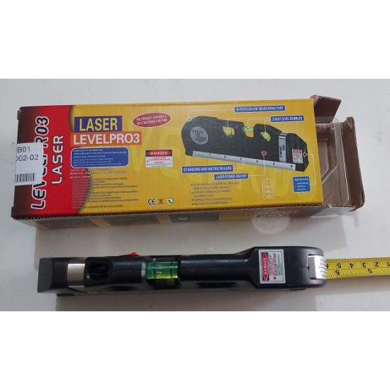 Laser Level Measurement Laser measure Line 8ft Laser Measurement Tape Ruler Adjusted Standard and Metric Rulers