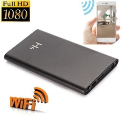 H8 Power Bank Wifi Camera 1080p