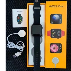 HW33 Plus Smart Watch Curve Display Wireless Charger Series 6 Bluetooth Call Custom Wallpaper
