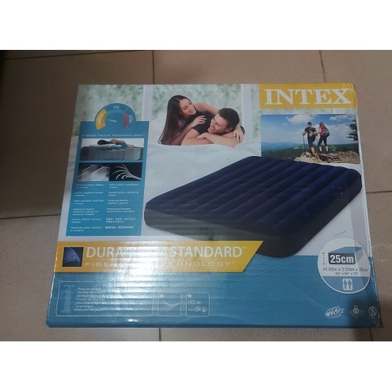 intex Double Air Bed With Electric Pumper