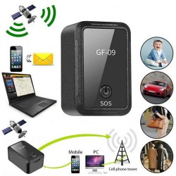 GF09 Magnetic Mini Vehicle GPS Tracker Voice Control Real Time Tracking Device 