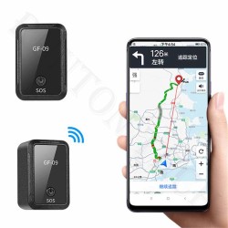 GF09 Magnetic Mini GPS Tracker Voice Control Real Time Tracking Device 