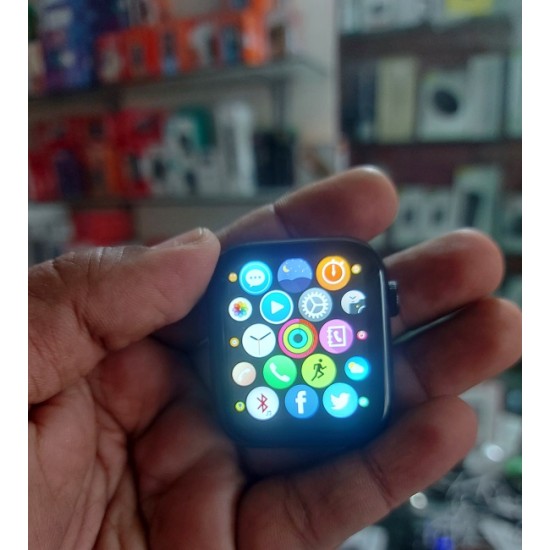 iwo7 Smartwatch Series 7 Waterproof Calling Option With Apple Logo