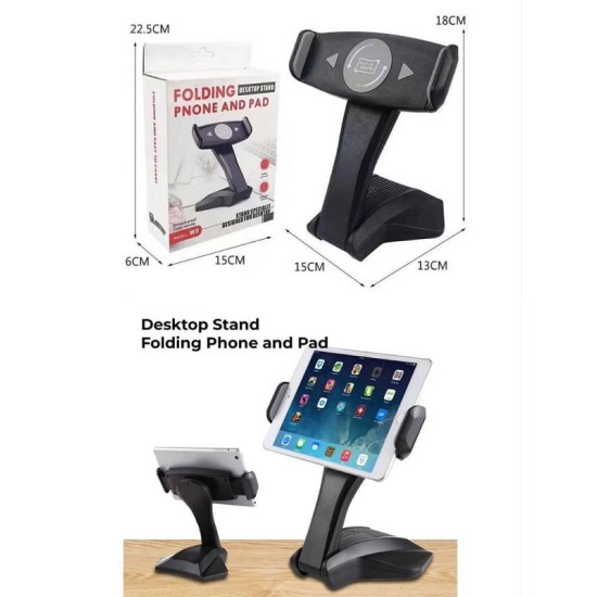 W9 Desktop Stand Folding Phone and Pad 