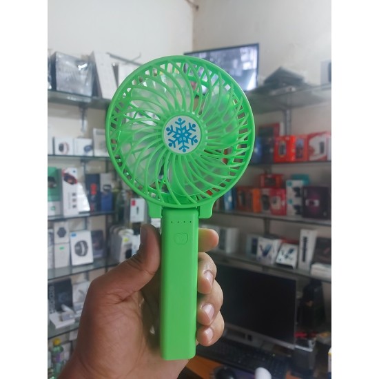 Mini Folding Charging Fan 2000mAh Battery Rechargeable 