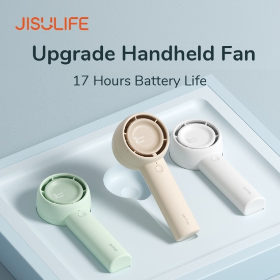 JISULIFE FA43 Personal Handheld Turbo Charging Fan 4000mAh