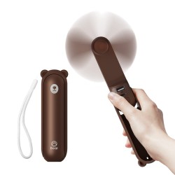 JISULIFE F8X Mini Charging Fan With Torch Light And Power Bank 4800mah