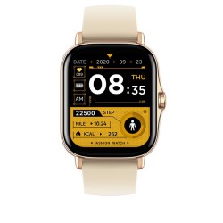 GT20 Smart Watch Waterproof Calling Option Big Display - Gold