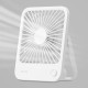 jisulife FA26A Utlra Thin Table Fan 2000mAh Battery - White